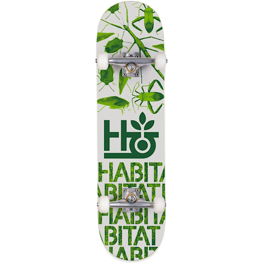 Habitat Insecta Complete Skateboard - Green 7.75''