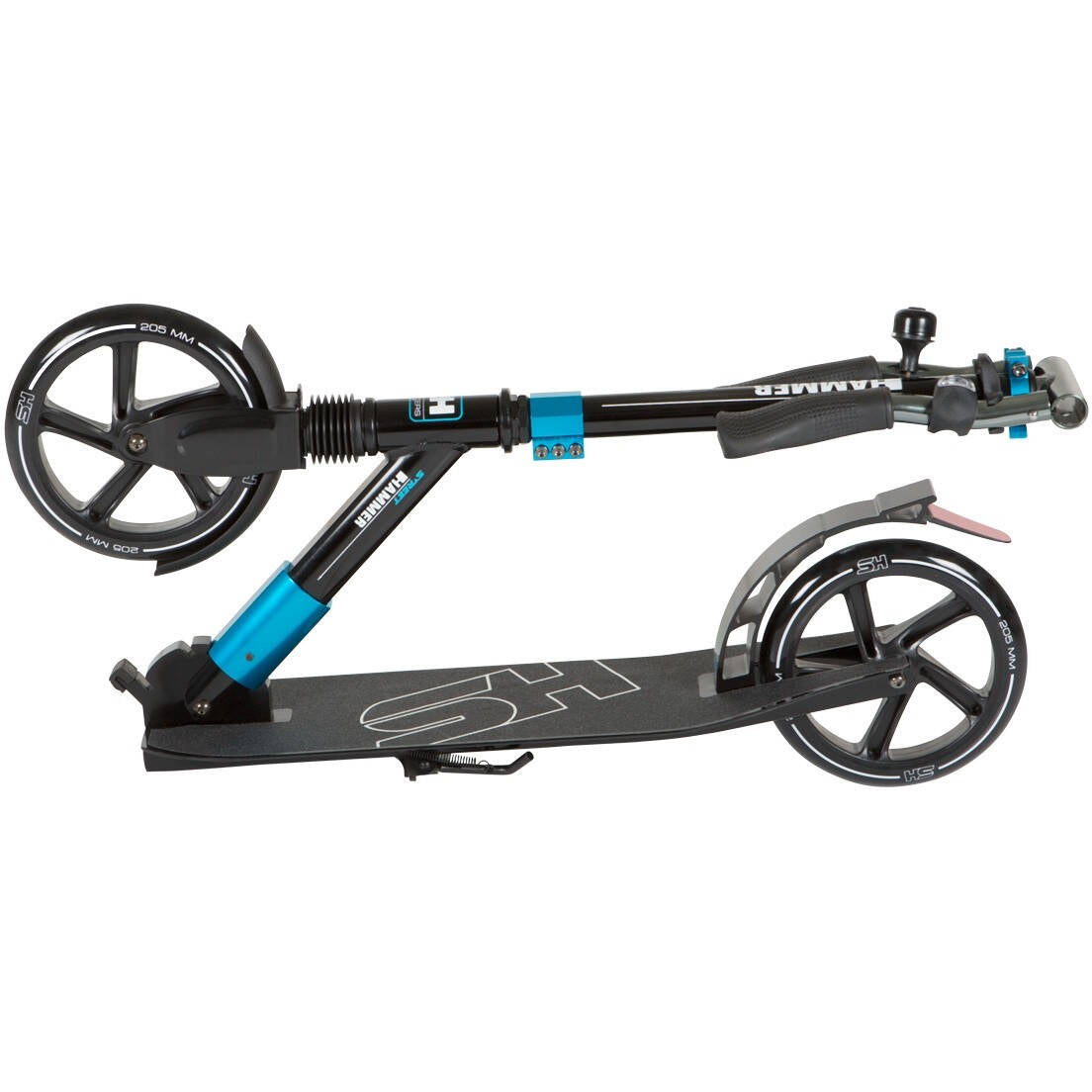 Hammer Racer RX5 Scooter - Black/Blue
