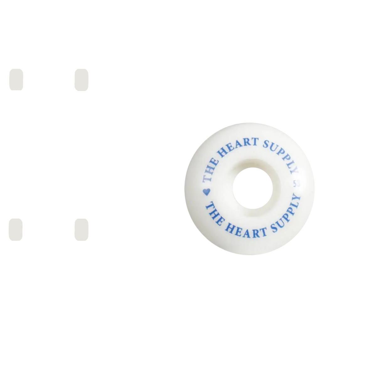 The Heart Supply Clean Heart Skateboard Wheels - Blue 53mm