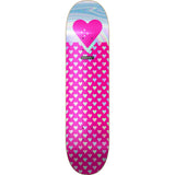 The Heart Supply Foil Logo Skateboard Deck - Pink Sweethearts 7.75''