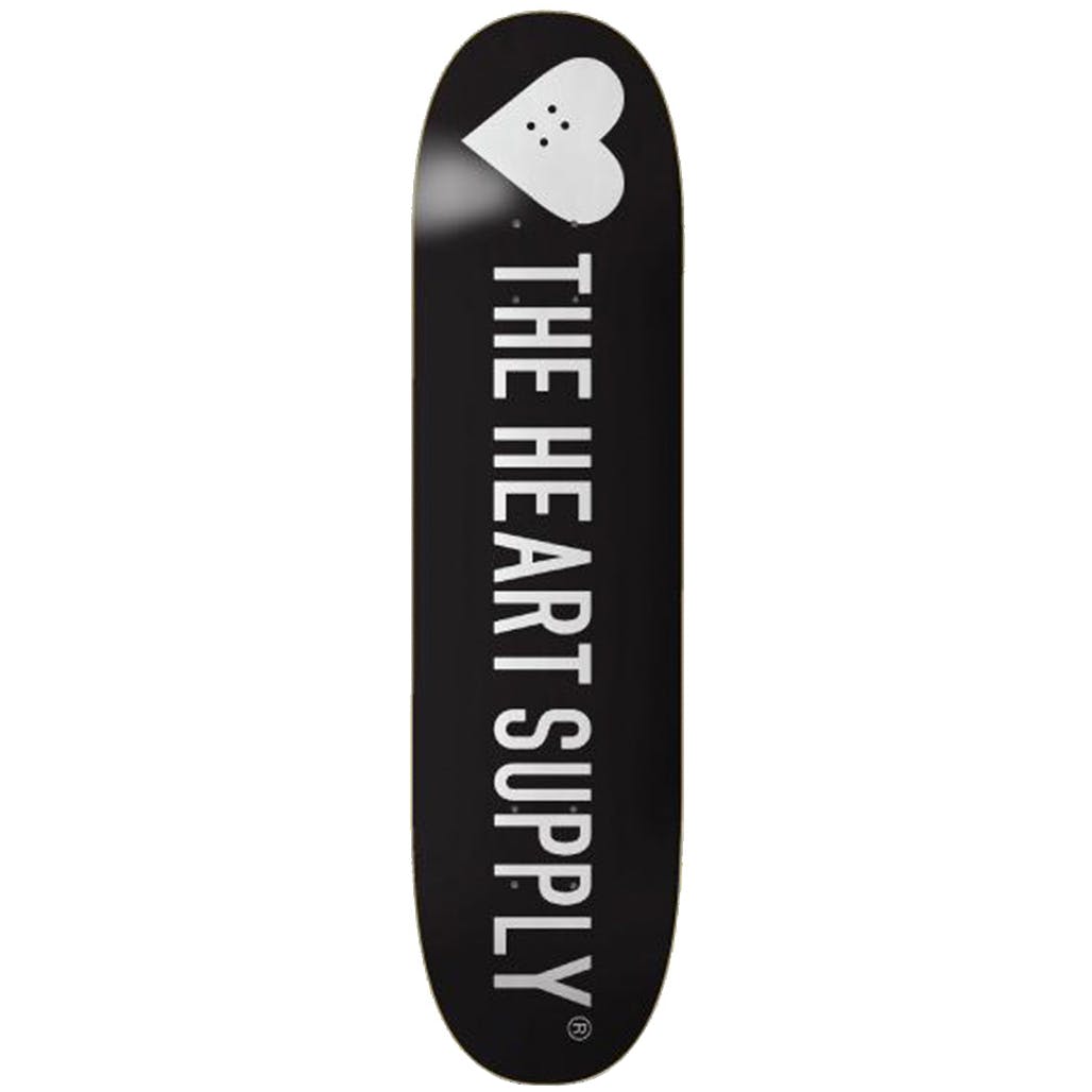 The Heart Supply Strong Skateboard Deck - Black 8.25''