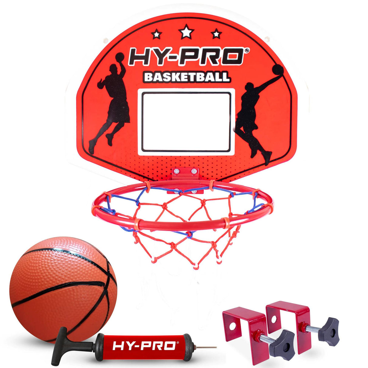 Hy-Pro Over The Door Basketball Hoop Set