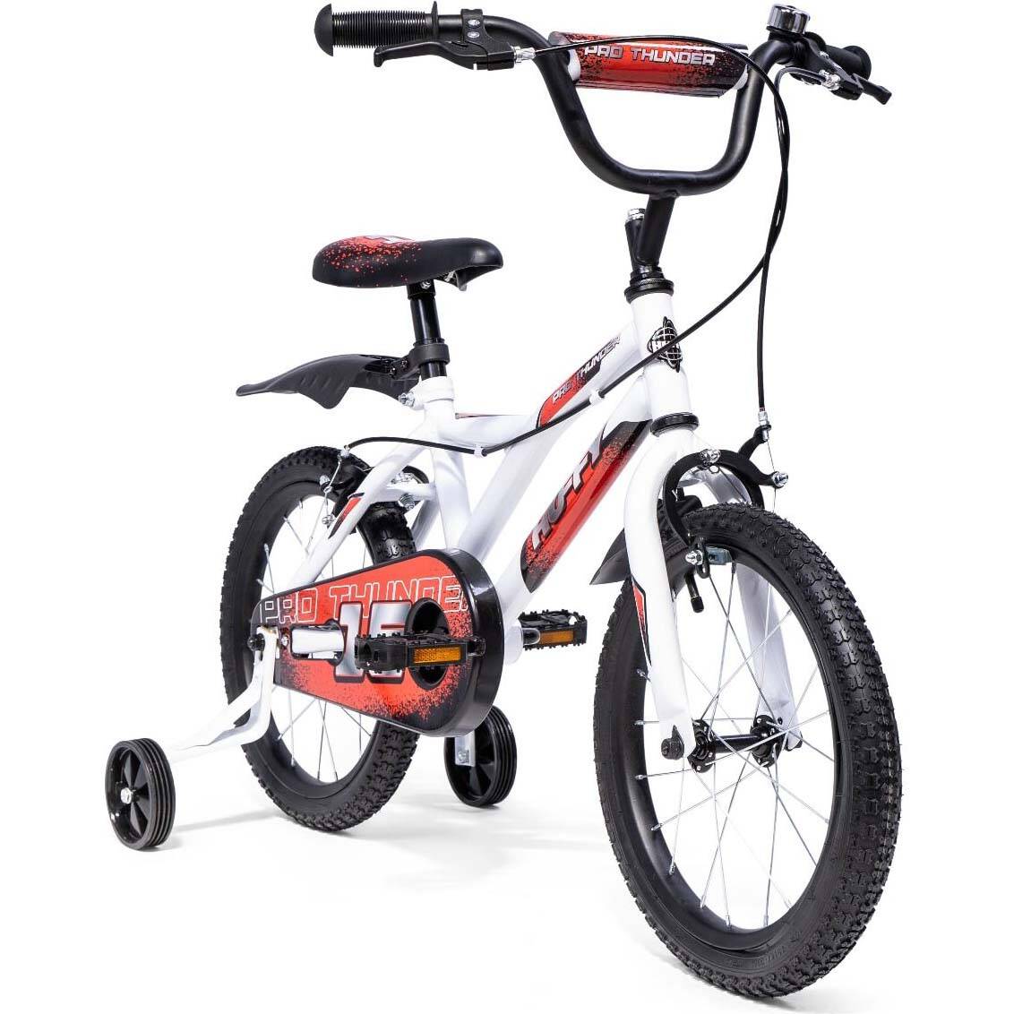 Huffy Pro Thunder 16" Kids Bike - White
