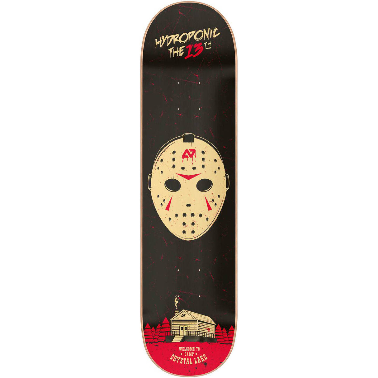 Hydroponic Horror Skateboard Deck - Friday 13th 8.125"