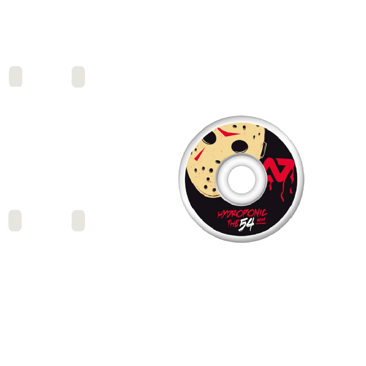 Hydroponic Horror Skateboard Wheels - Friday 13th 54mm