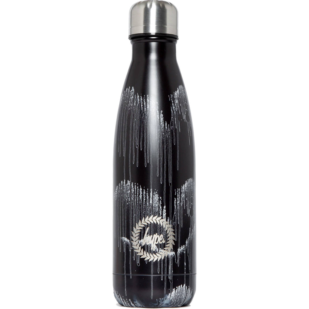 Hype Metal Water Bottle 500ml - Mono Static Wave