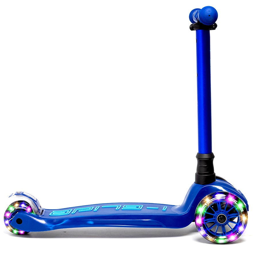 I-Glide 3-Wheel Kids Scooter - Blue/Blue