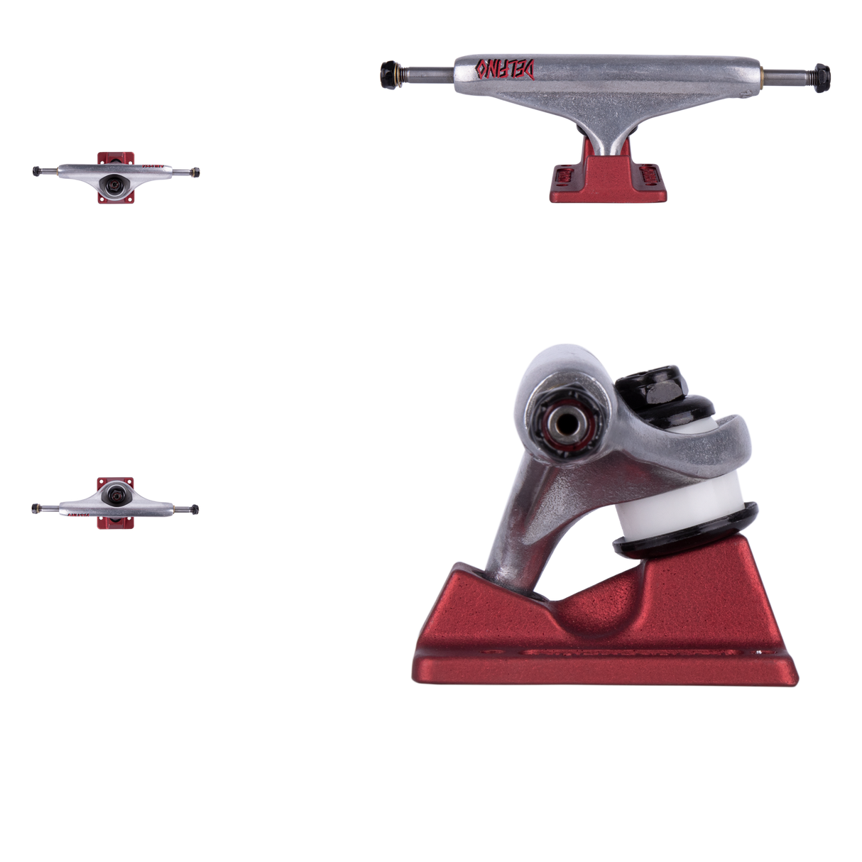 Independent Stage 11 Hollow Delfino Skateboard Trucks - Silver 149mm