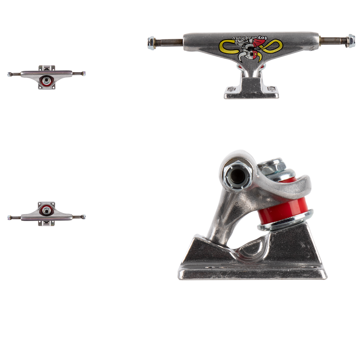 Independent x Toy Machine Stage 11 Skateboard Trucks - Silver 159mm