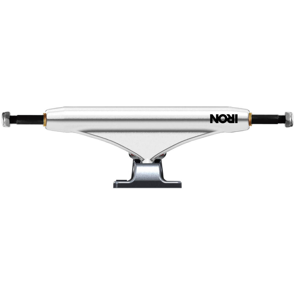 Iron High Skateboard Trucks - White 159mm