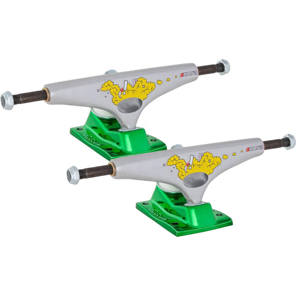 Krux K5 Nora By Alexis Standard Skateboard Trucks - Silver 8.25''