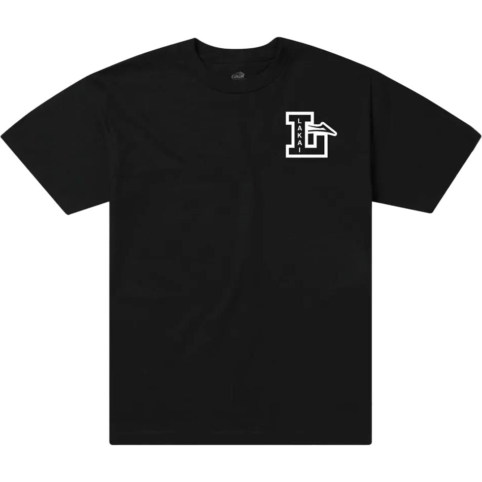 Lakai Letterman T Shirt - Black