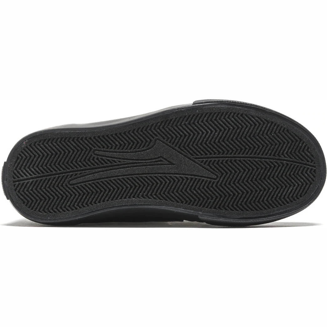 Lakai Griffin Kid's Skate Shoes - Black/Black Suede