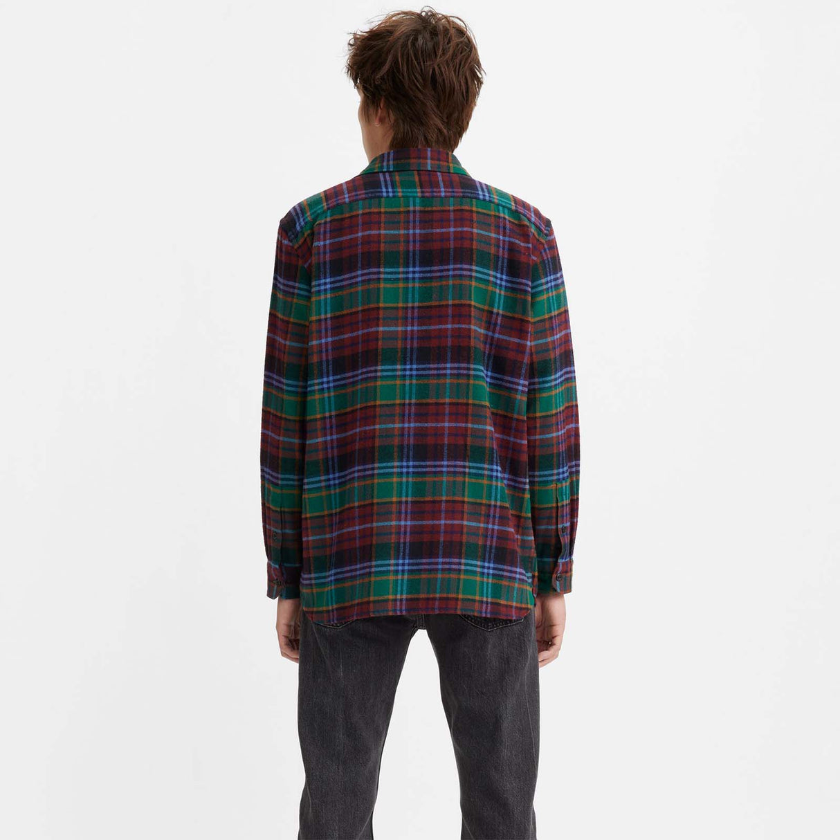 Levi's Jackson Worker Ferdinand Plaid Shirt - Evergreen