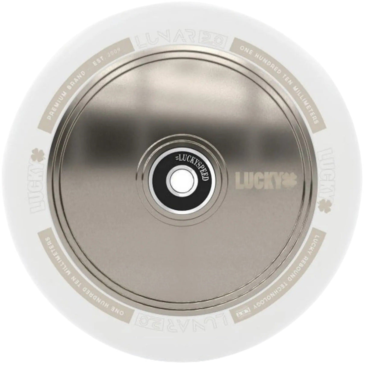 Lucky Lunar 110mm Scooter Wheel - Raw Logo