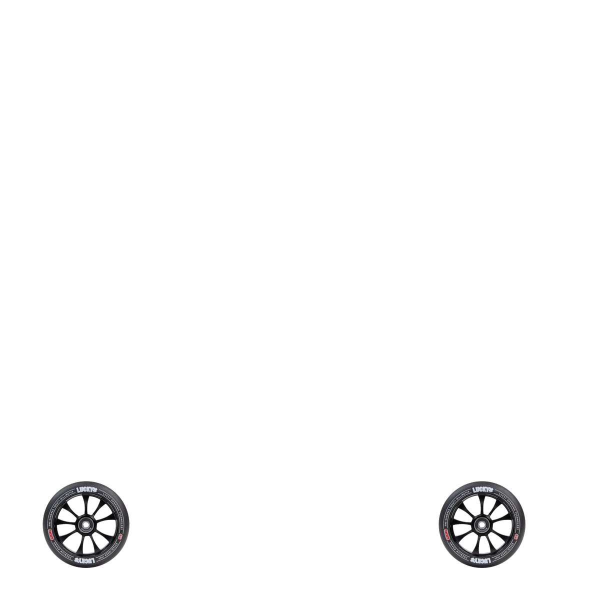 Lucky Toaster 120mm Scooter Wheel - Black