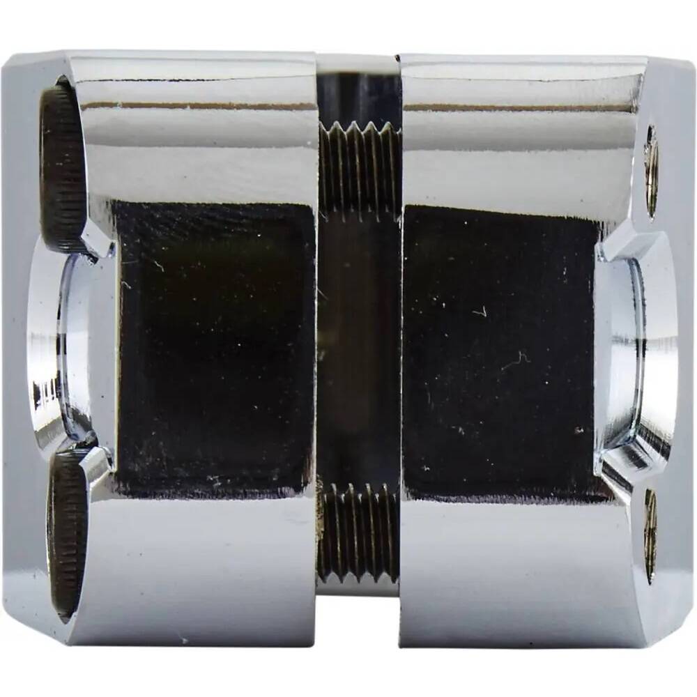 Longway Precinct Double Scooter Clamp - Chrome