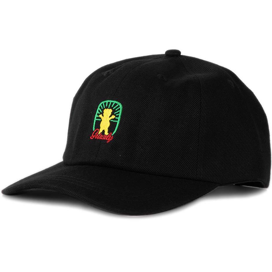Grizzly Locally Grown Dad Hat - Black