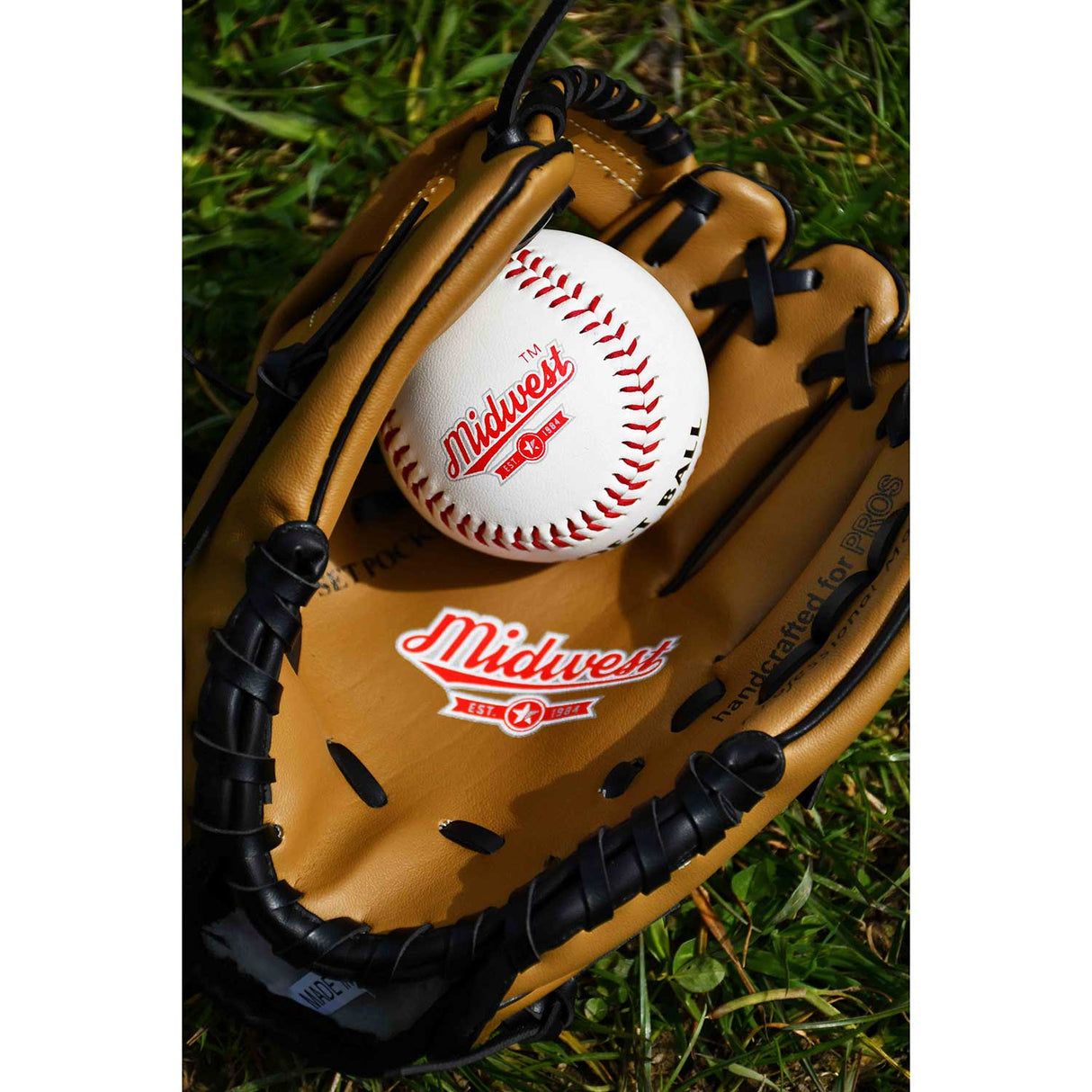 Midwest Glove & Ball Baseball Set