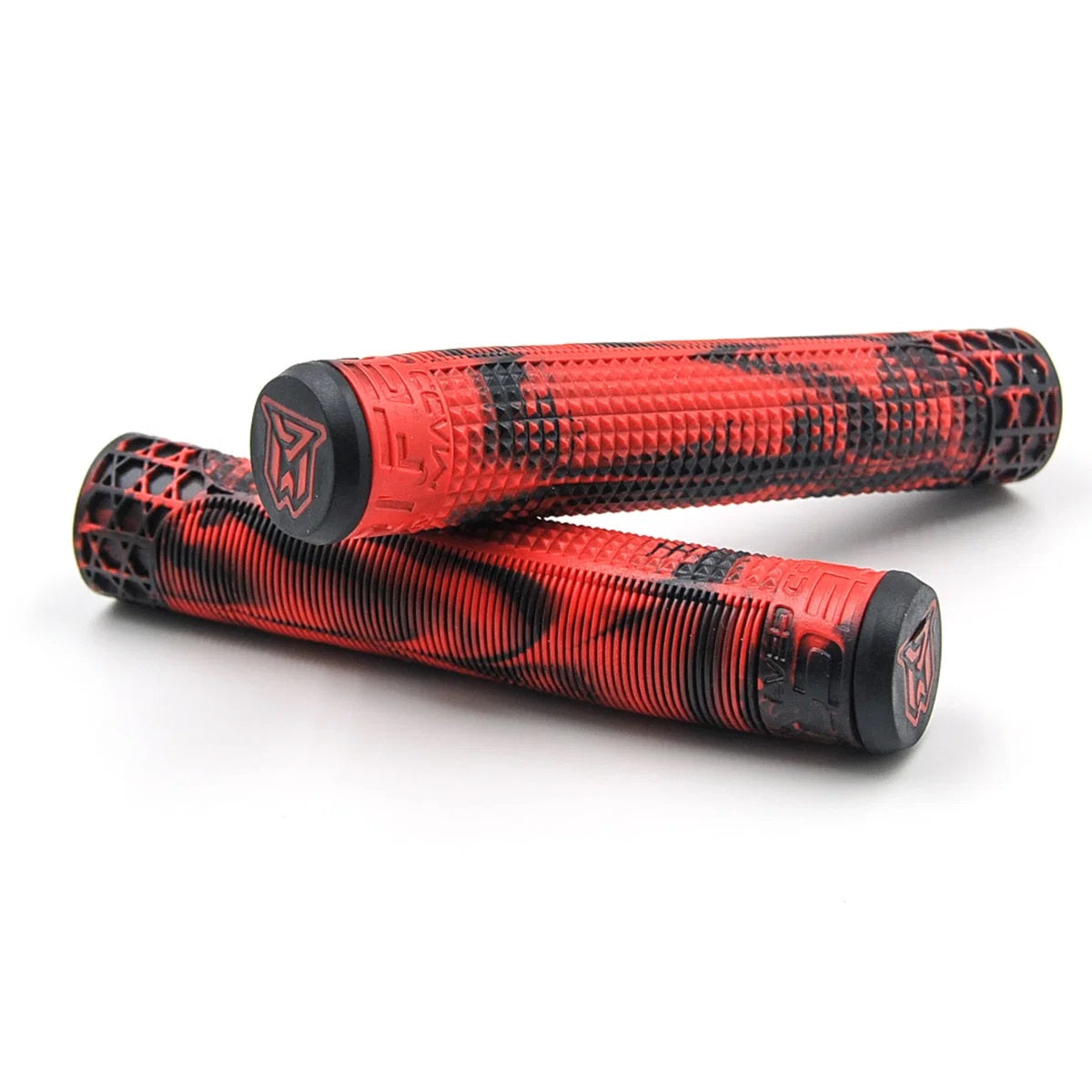 MGP Trifecta 150mm Bar Grips - Red/Black
