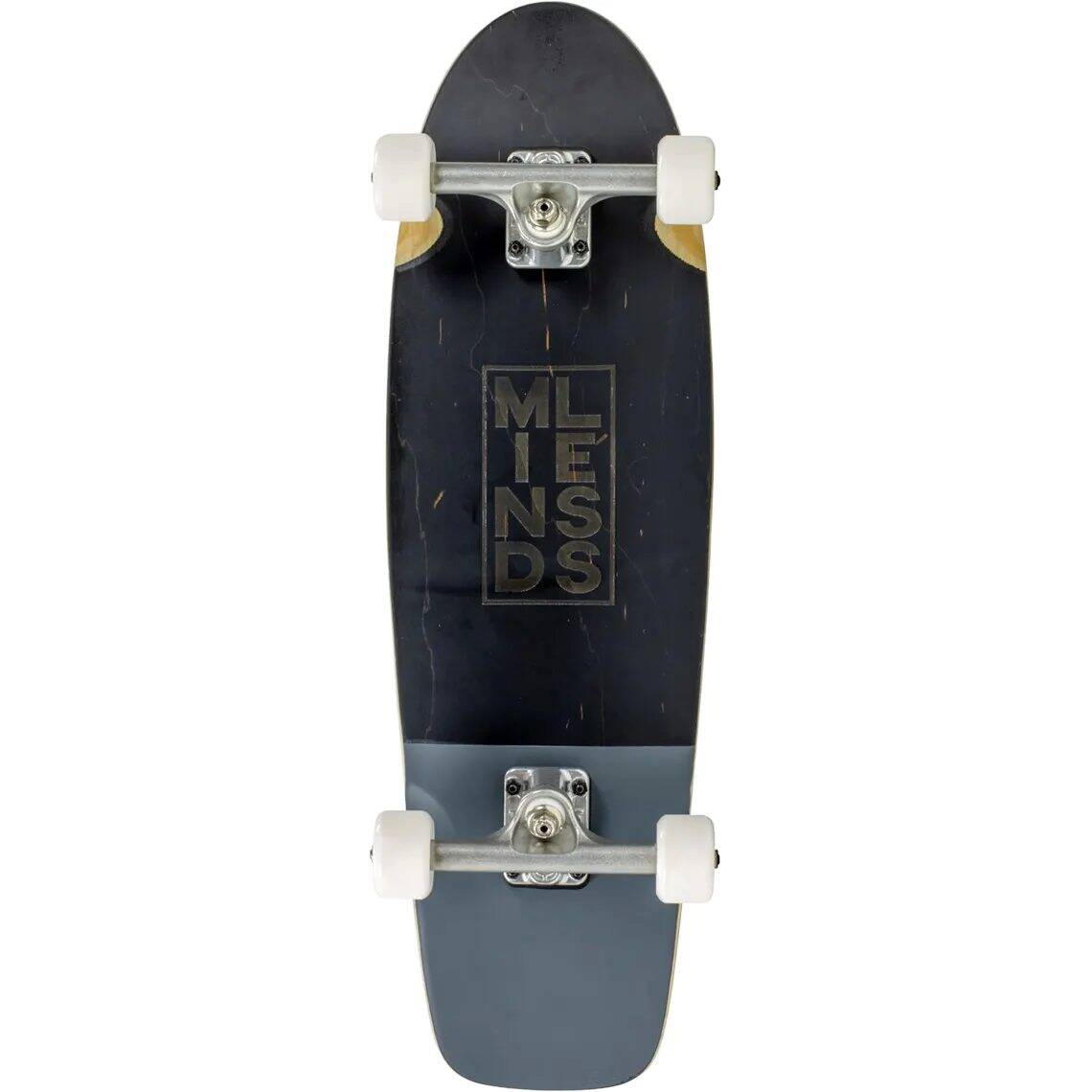Mindless Grande Gen X Complete Cruiser Skateboard - Black 28''