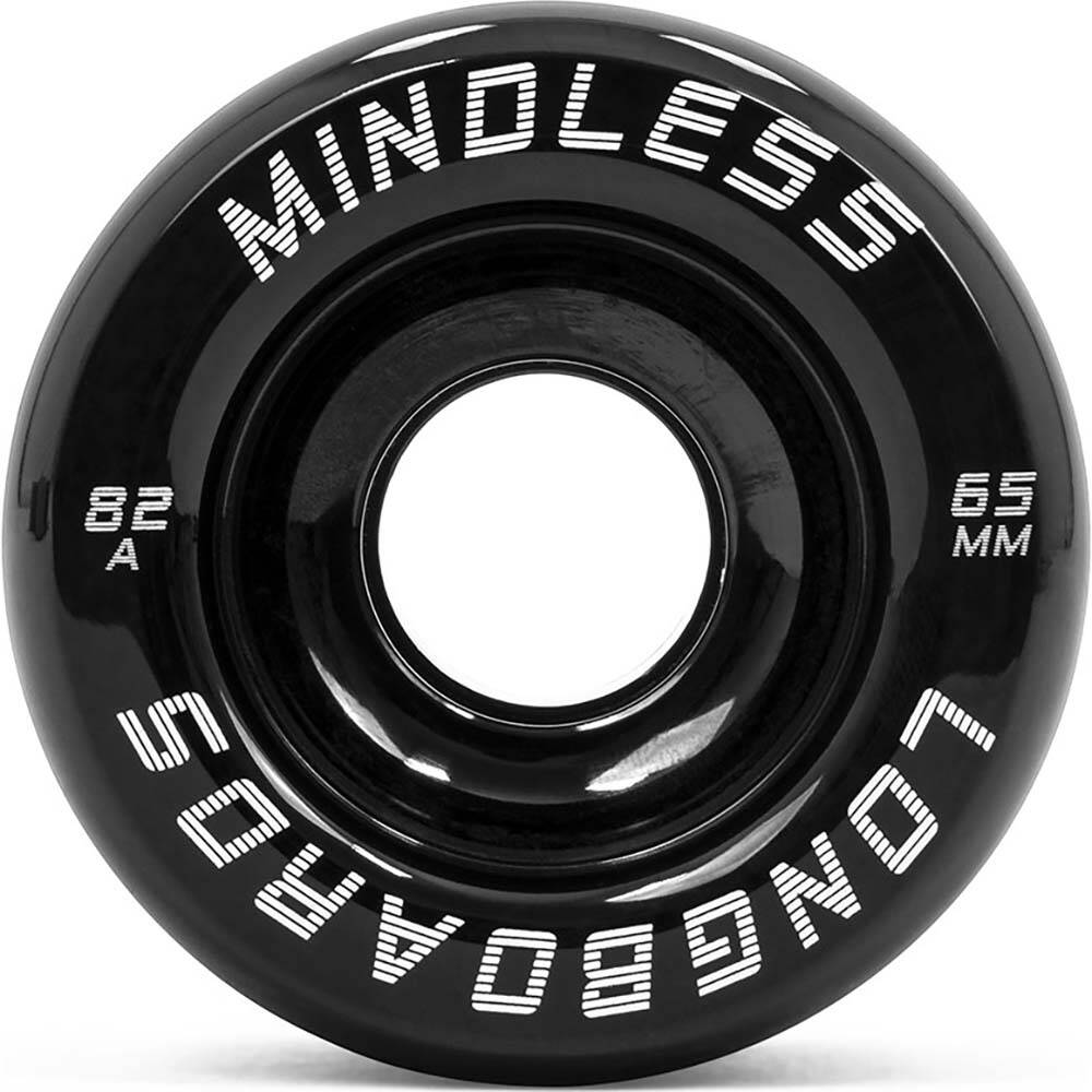 Mindless Viper 80a Longboard Wheels 65mm - Black (Pack of 4)