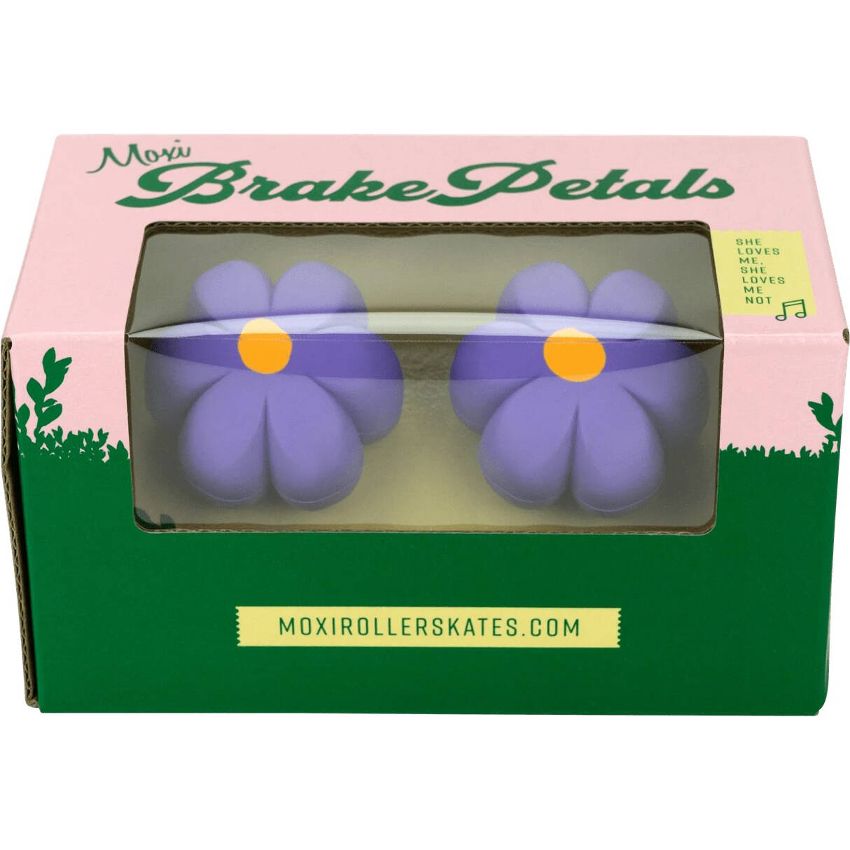Moxi Brake Petal Toe Stops - Violet FNM