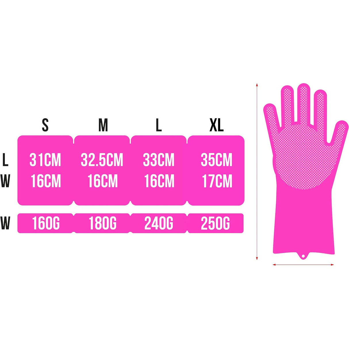 Muc-Off Deep Scrubber Gloves LRG