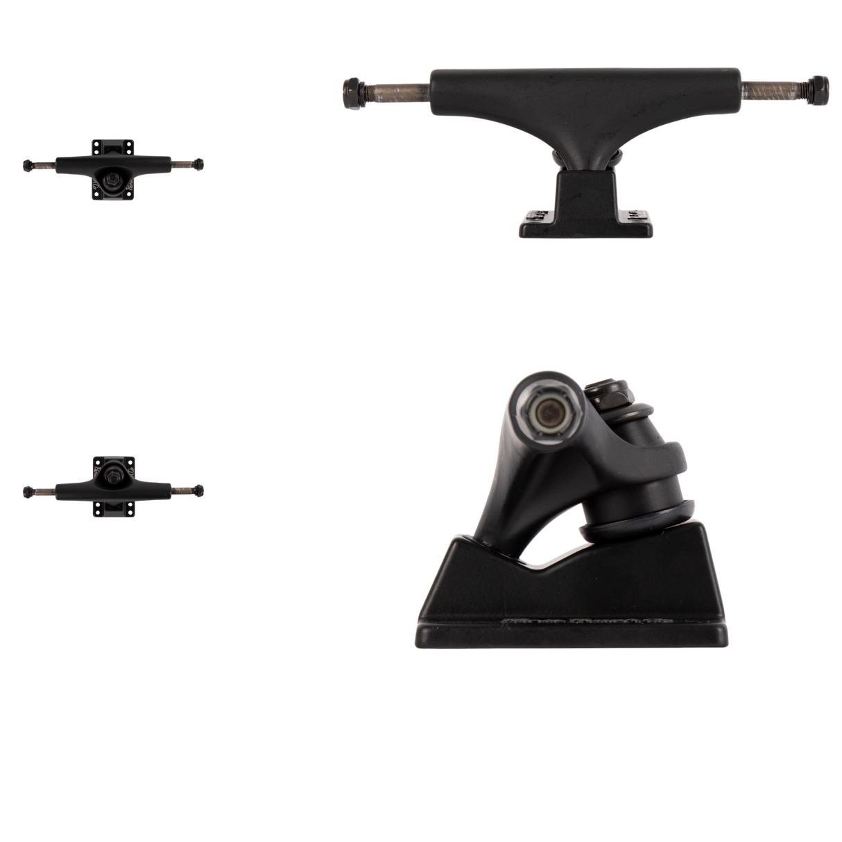 Paris Trucks Co Street Skateboard Trucks - Matt Black 169mm