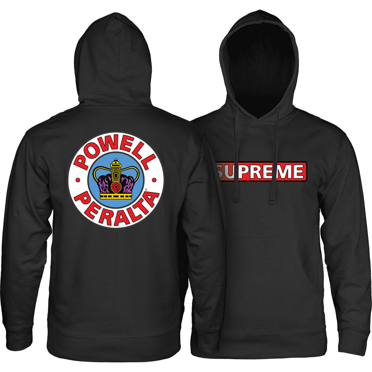 Powell Peralta Supreme Hoodie - Black
