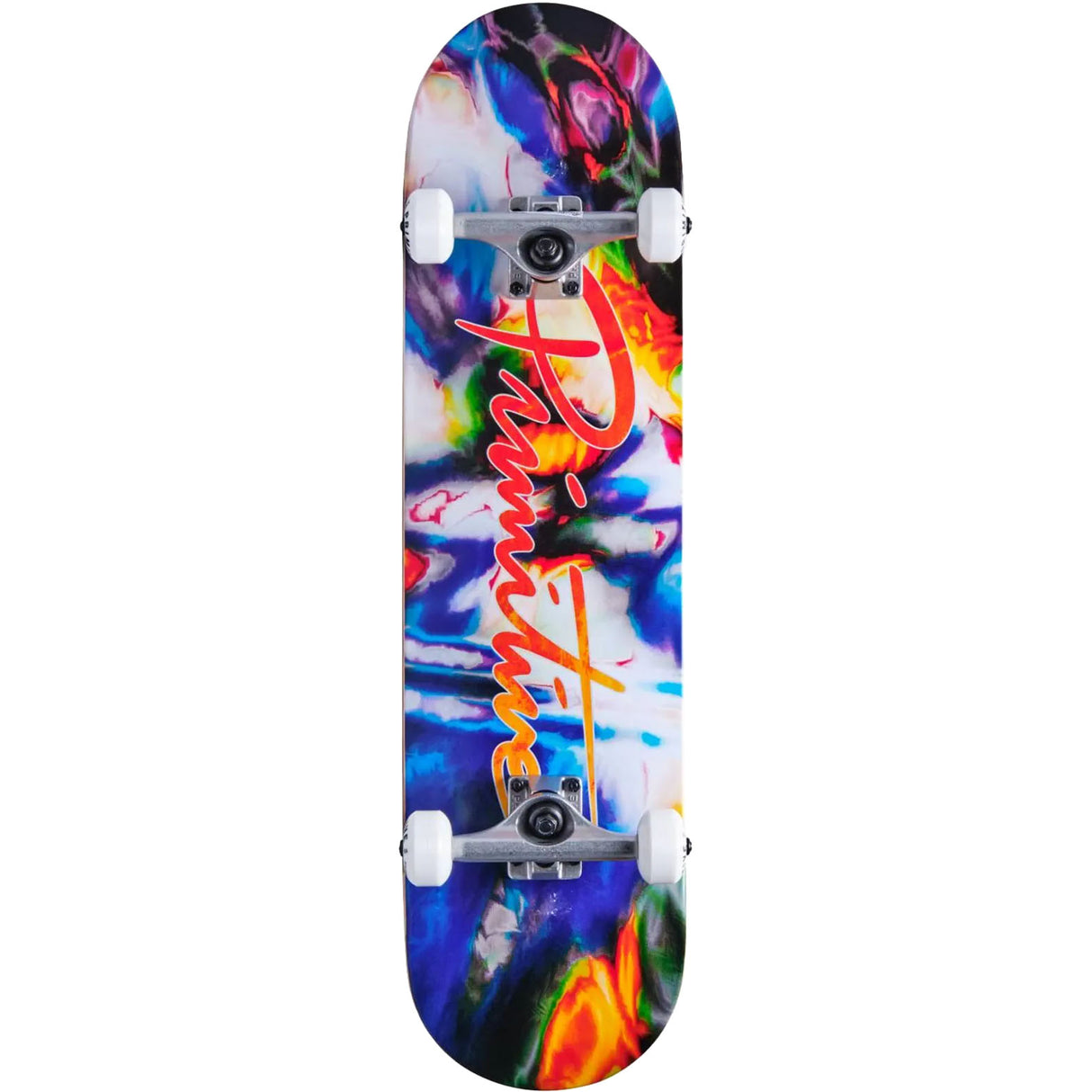 Primitive Nuevo Melt Complete Skateboard - Orange 8.125"