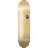 Rad Blank Logo Skateboard Deck - Natural 8''