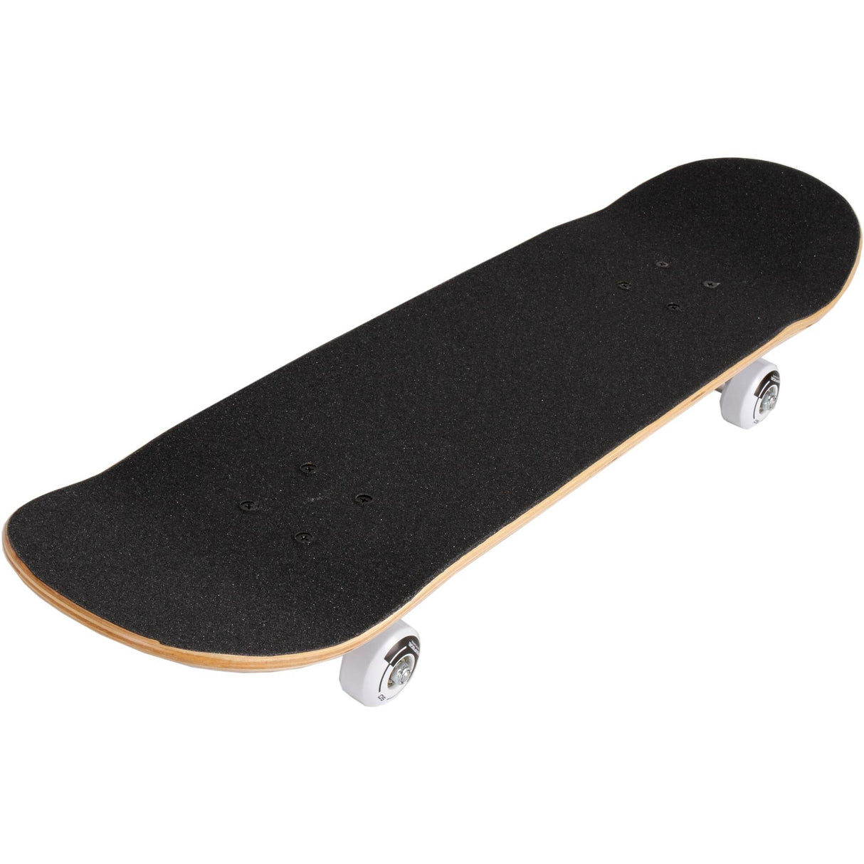Rampage Plain Third Complete Skateboard - Black 8"