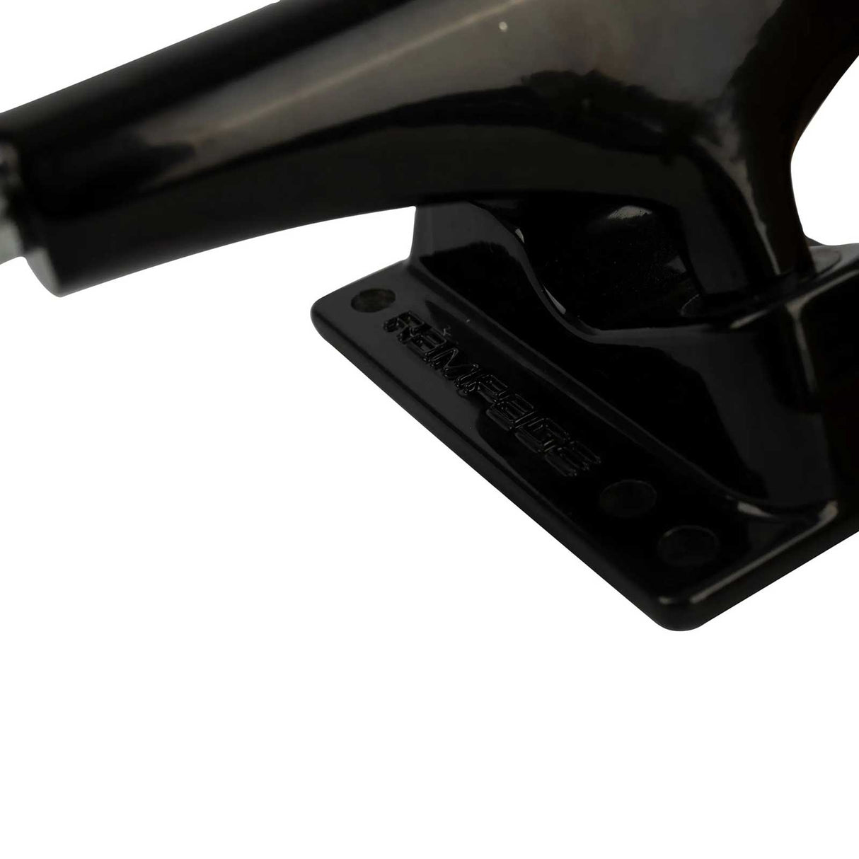 Rampage Rasp Skateboard Trucks - Black 5.25''