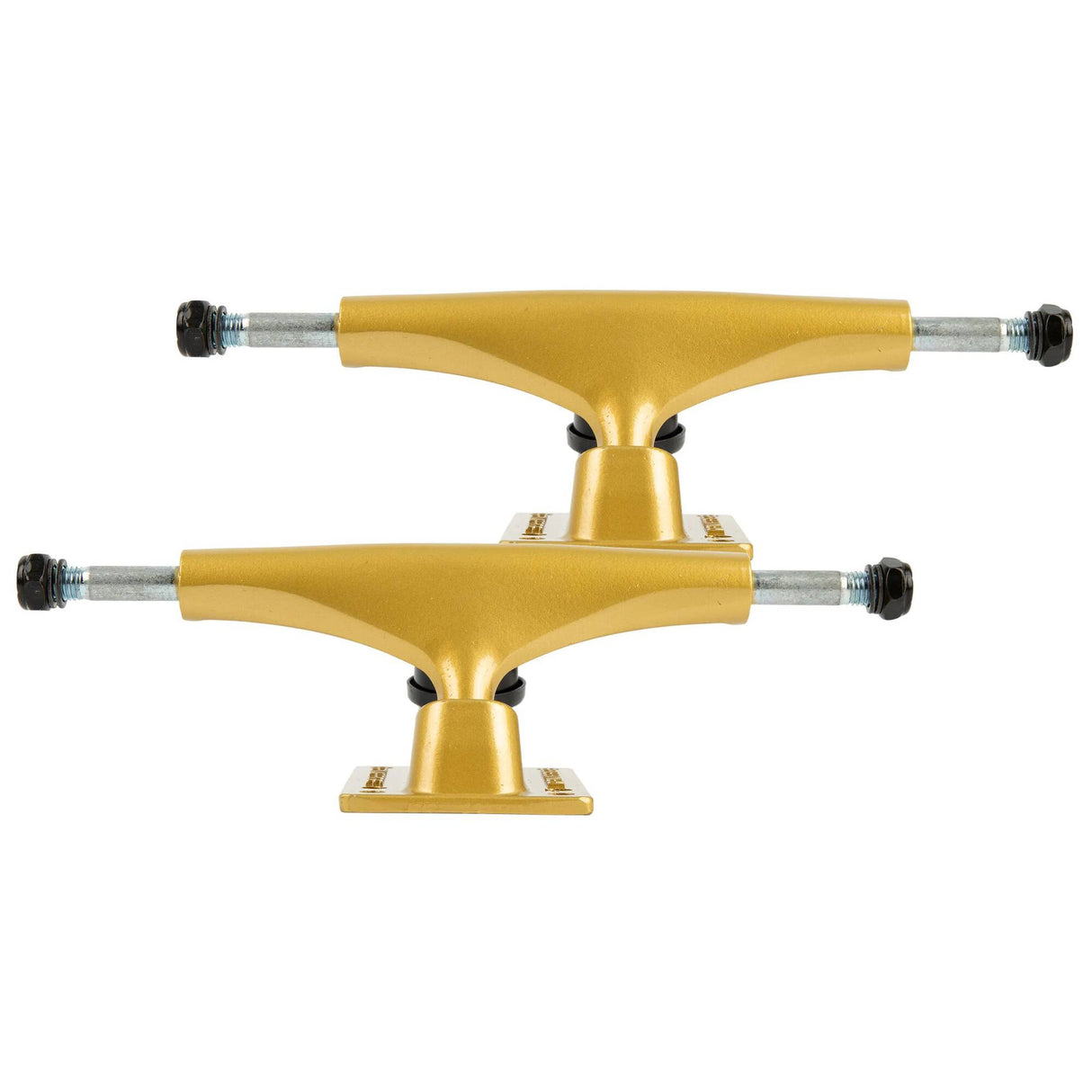Rampage Rasp Skateboard Trucks - Gold 5.25''
