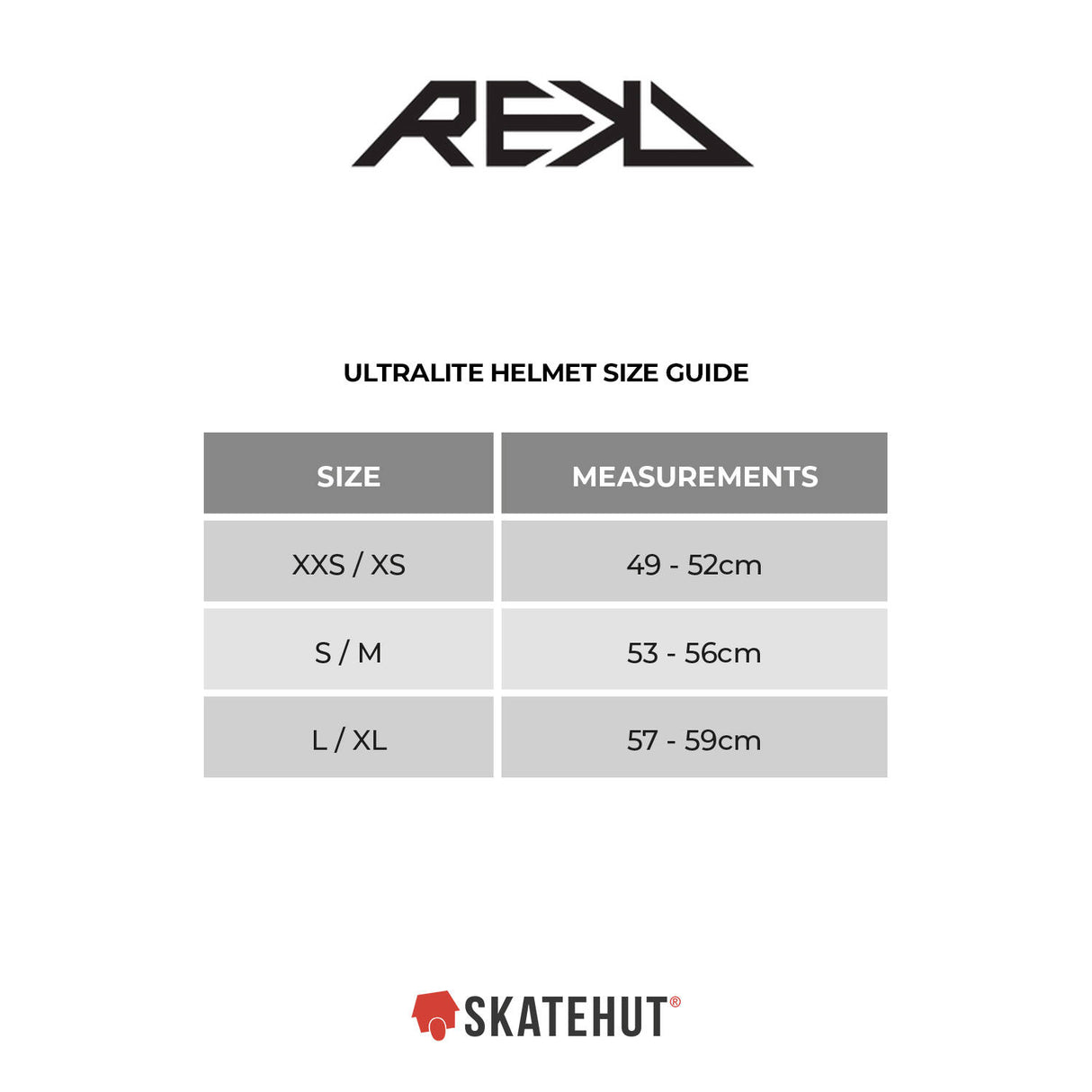 REKD Junior Ultralite In-Mold Helmet - Black