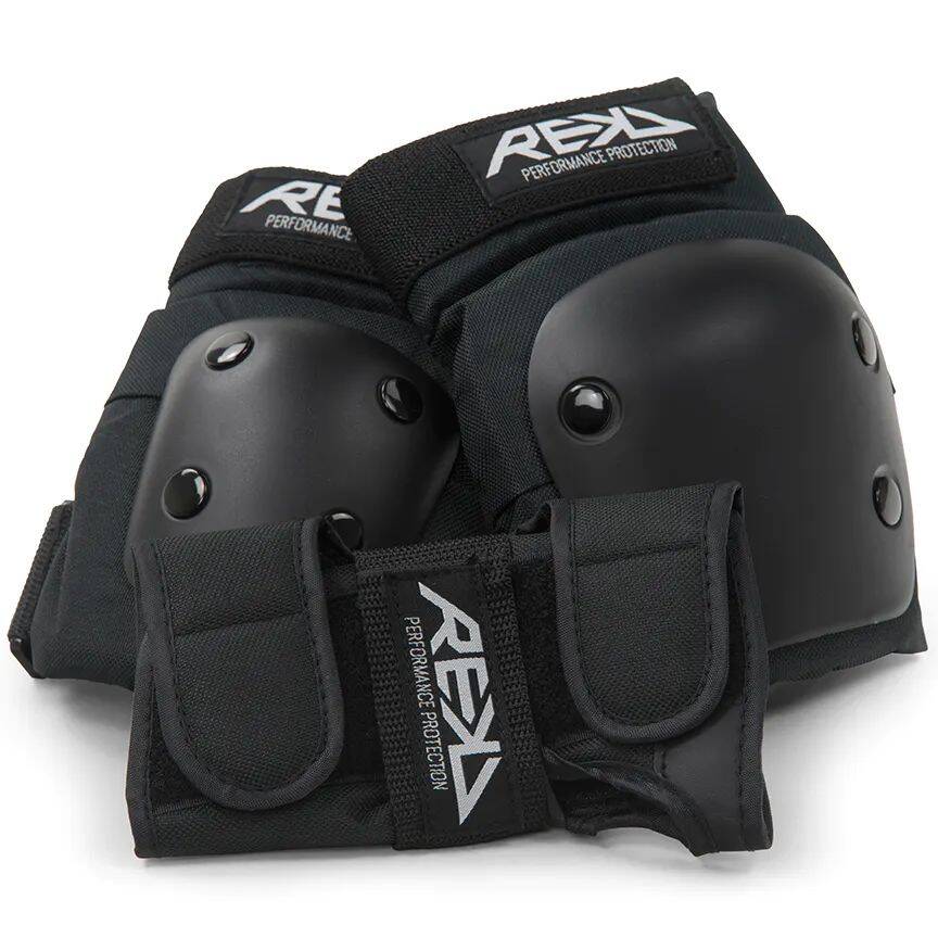 REKD Junior Heavy Duty Triple Pad Set - Black