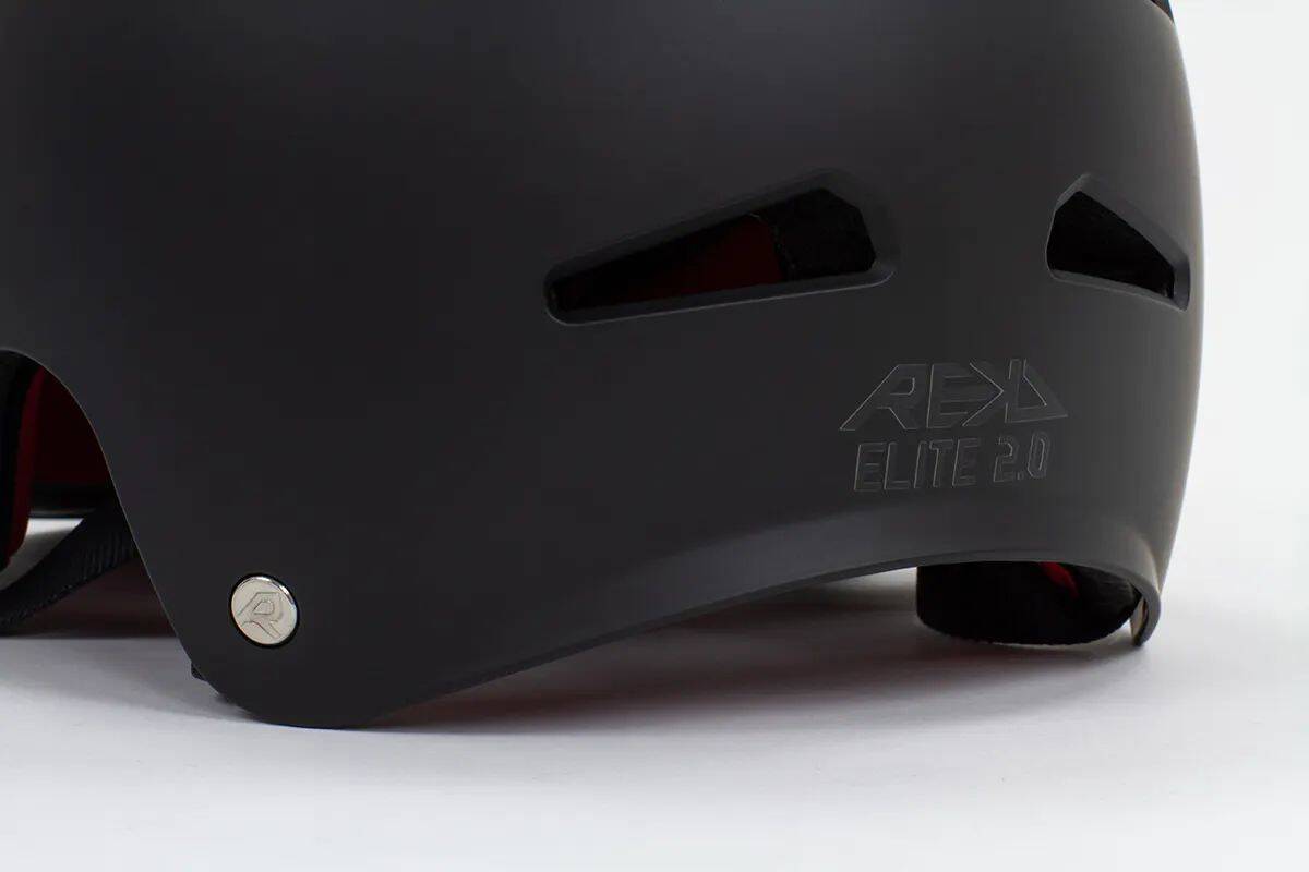 REKD Junior Elite 2.0 Helmet - Black