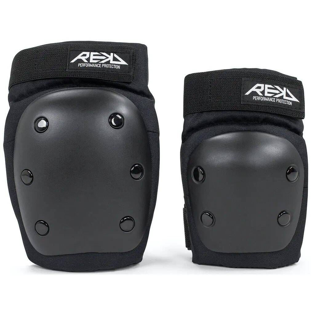 REKD Youth Heavy Duty Double Pad Set - Black