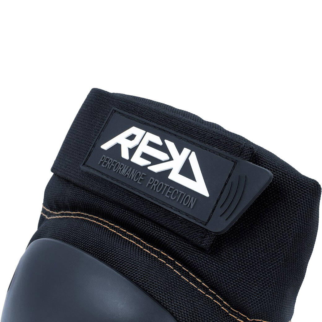 REKD Ramp Knee Pads - Black/Khaki