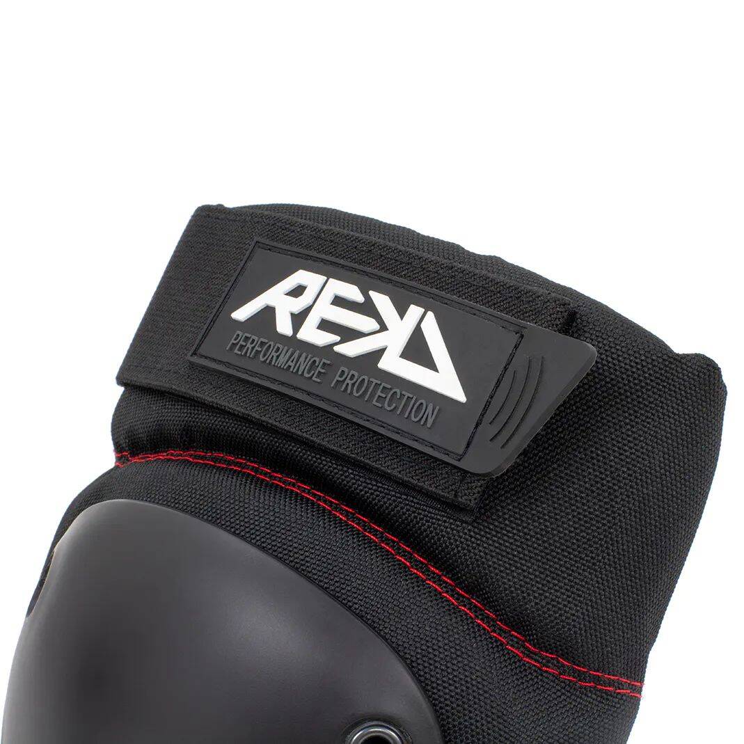 REKD Ramp Knee Pads - Black/Red