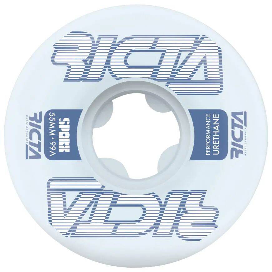 Ricta Framework Sparx 99a Skateboard Wheels - White 55mm