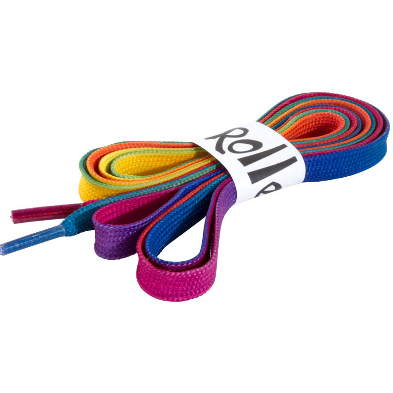 Rio Roller Quad Skate Laces - Rainbow