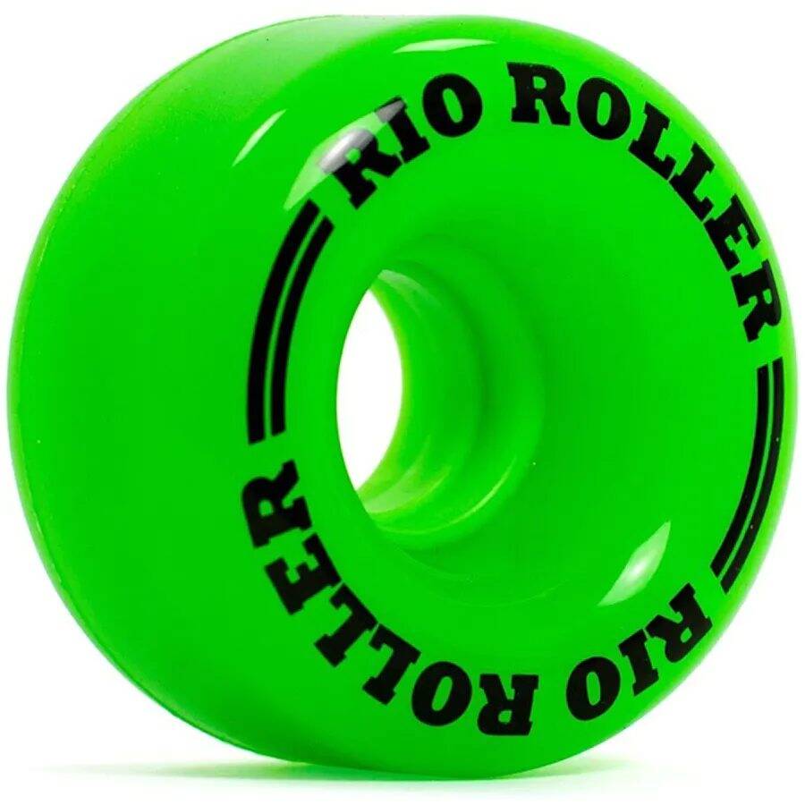 Rio Roller Quad Skate Coaster Wheels - 58mm - Green