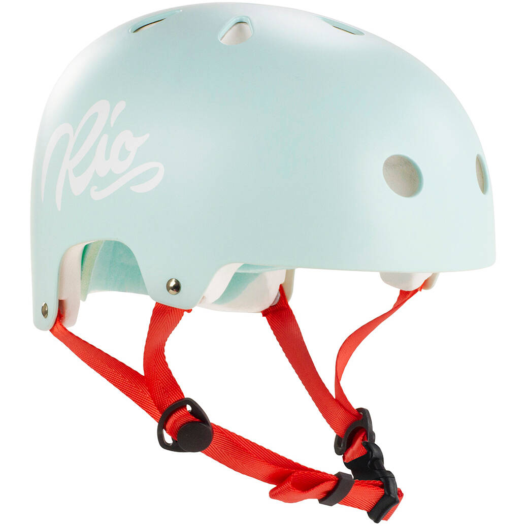 Rio Roller Script Helmet - Teal XXS