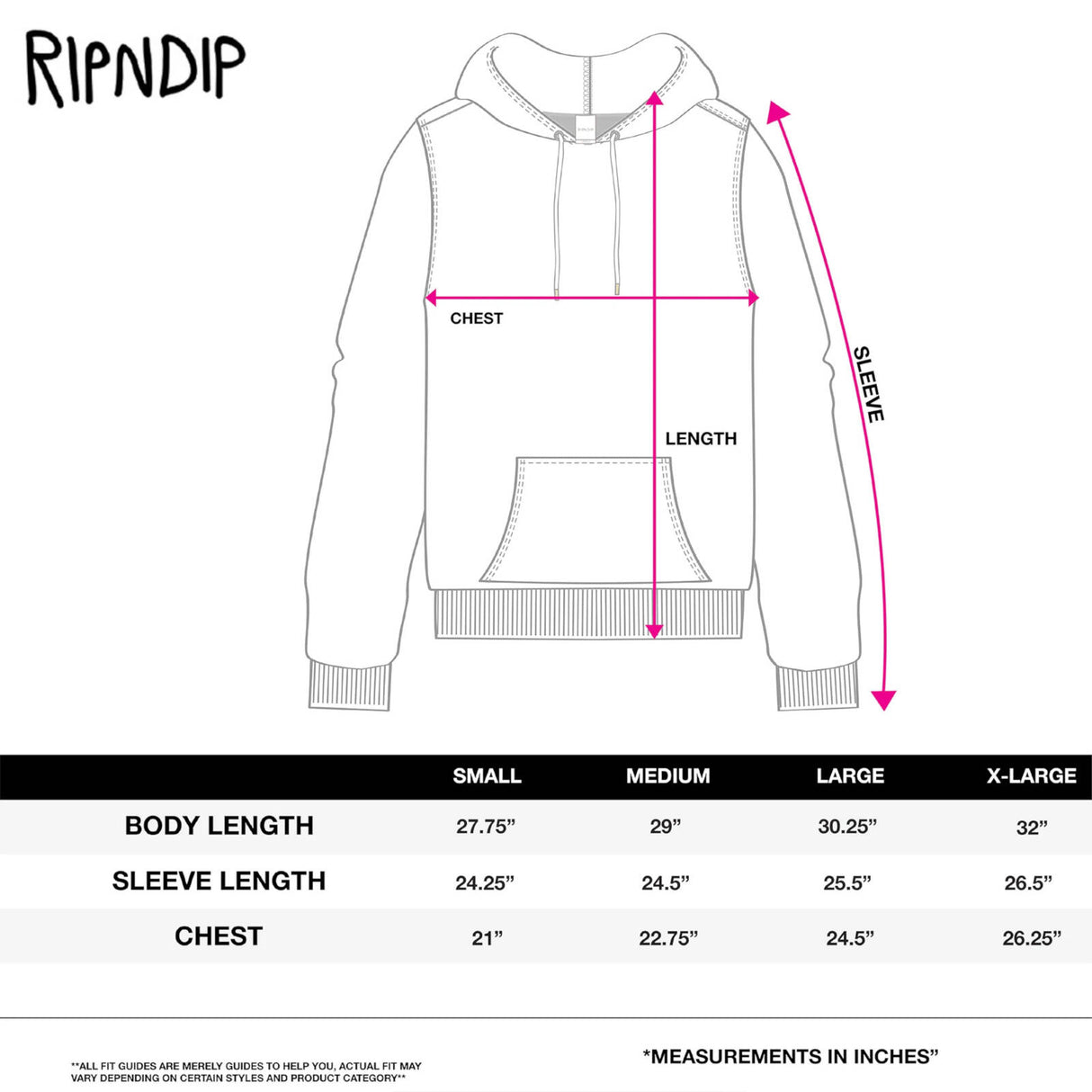RIPNDIP Rabbit Hole Hoodie - Bone