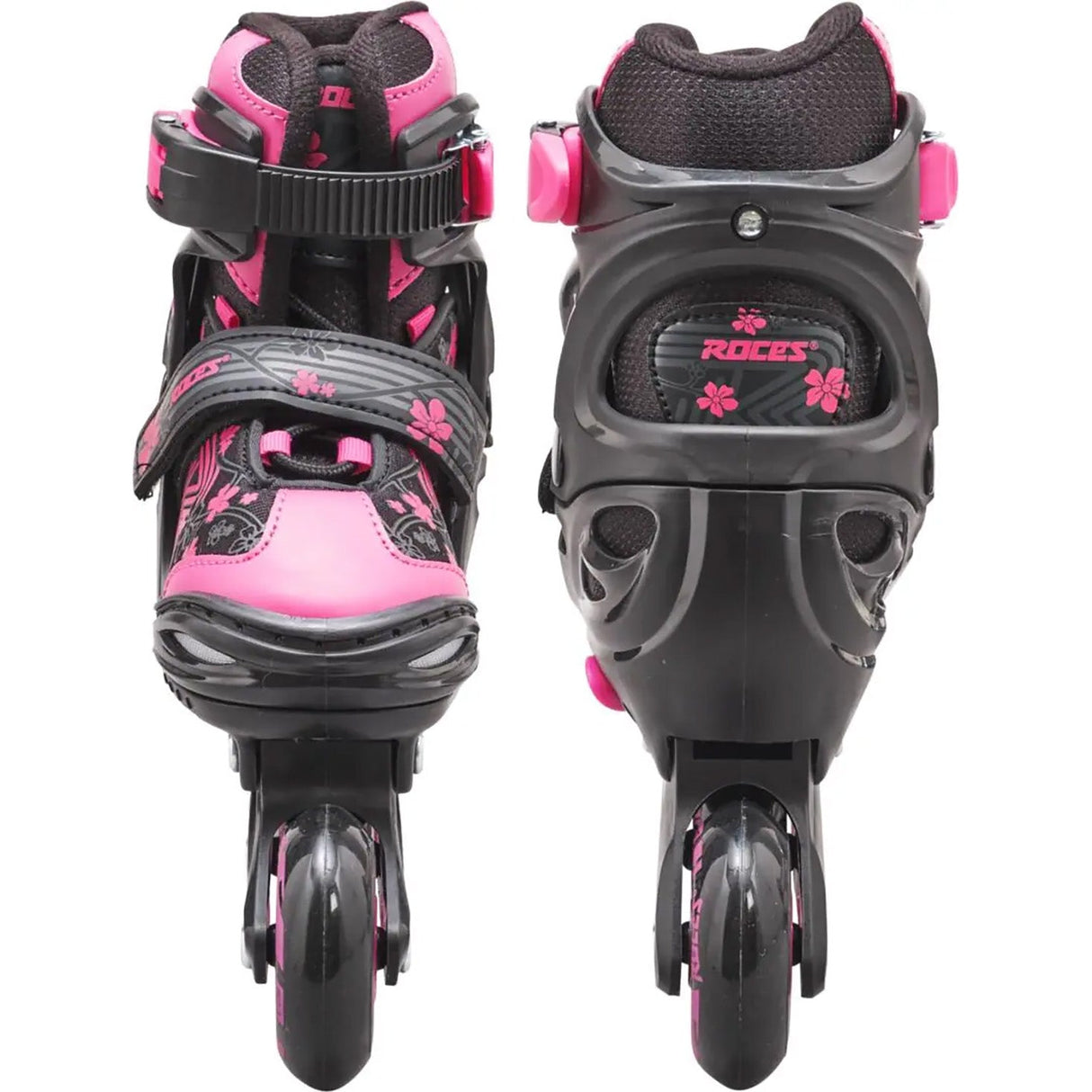 Roces Jokey 3.0 Adjustable Inline Skates - Black/Pink