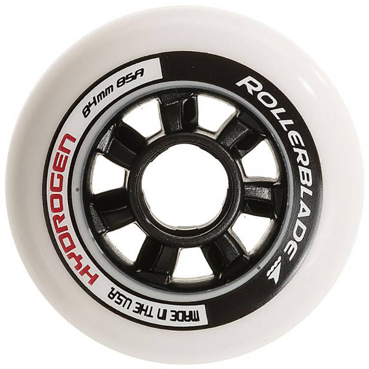 Rollerblade Hydrogen 84/85A Inline Skate Wheels - Black