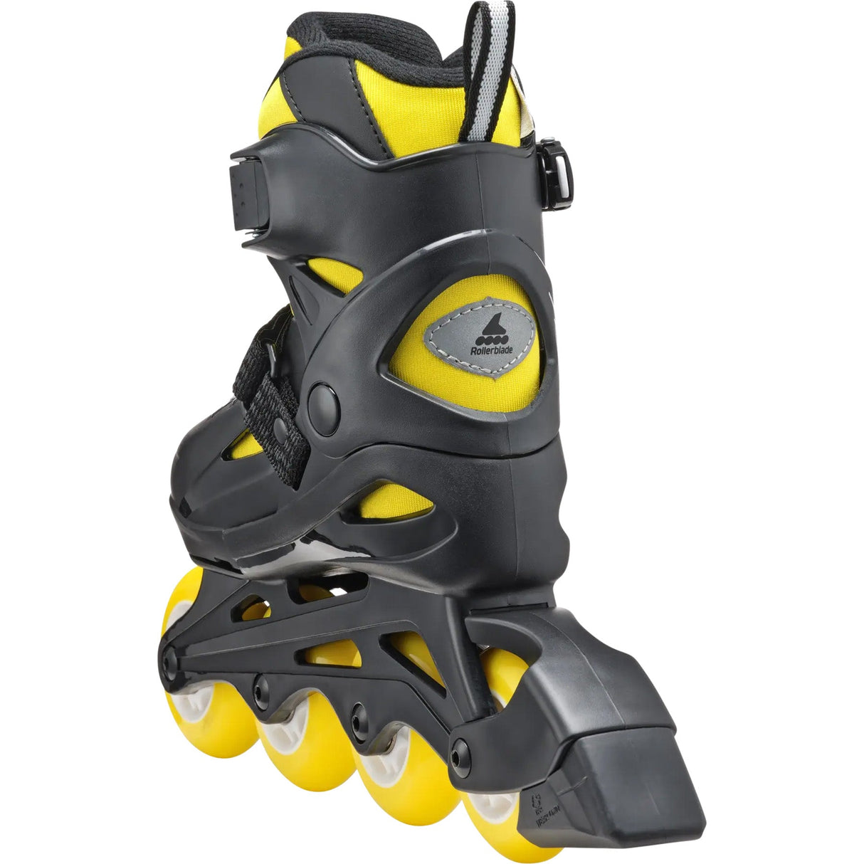 Rollerblade Fury Kids Adjustable Inline Skates - Black/Yellow