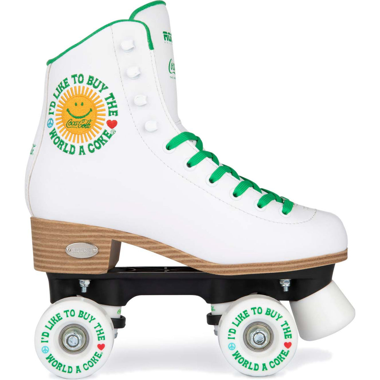 Rookie x Coca-Cola Sunshine Quad Roller Skates - White